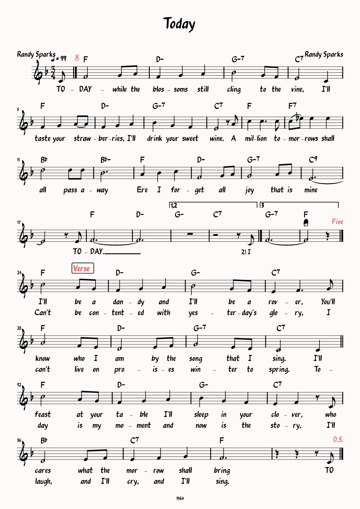 Sheet Music